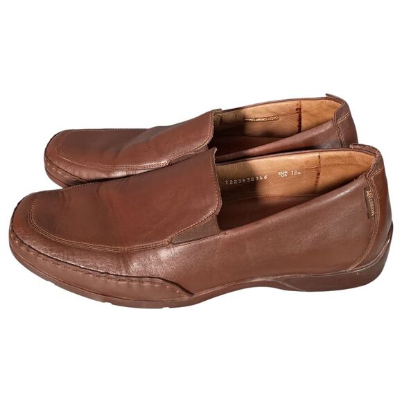 Mephisto Men’s Edlef Loafers 10.5 Brown Leather Slip-On Casual Driving Shoes main image 6